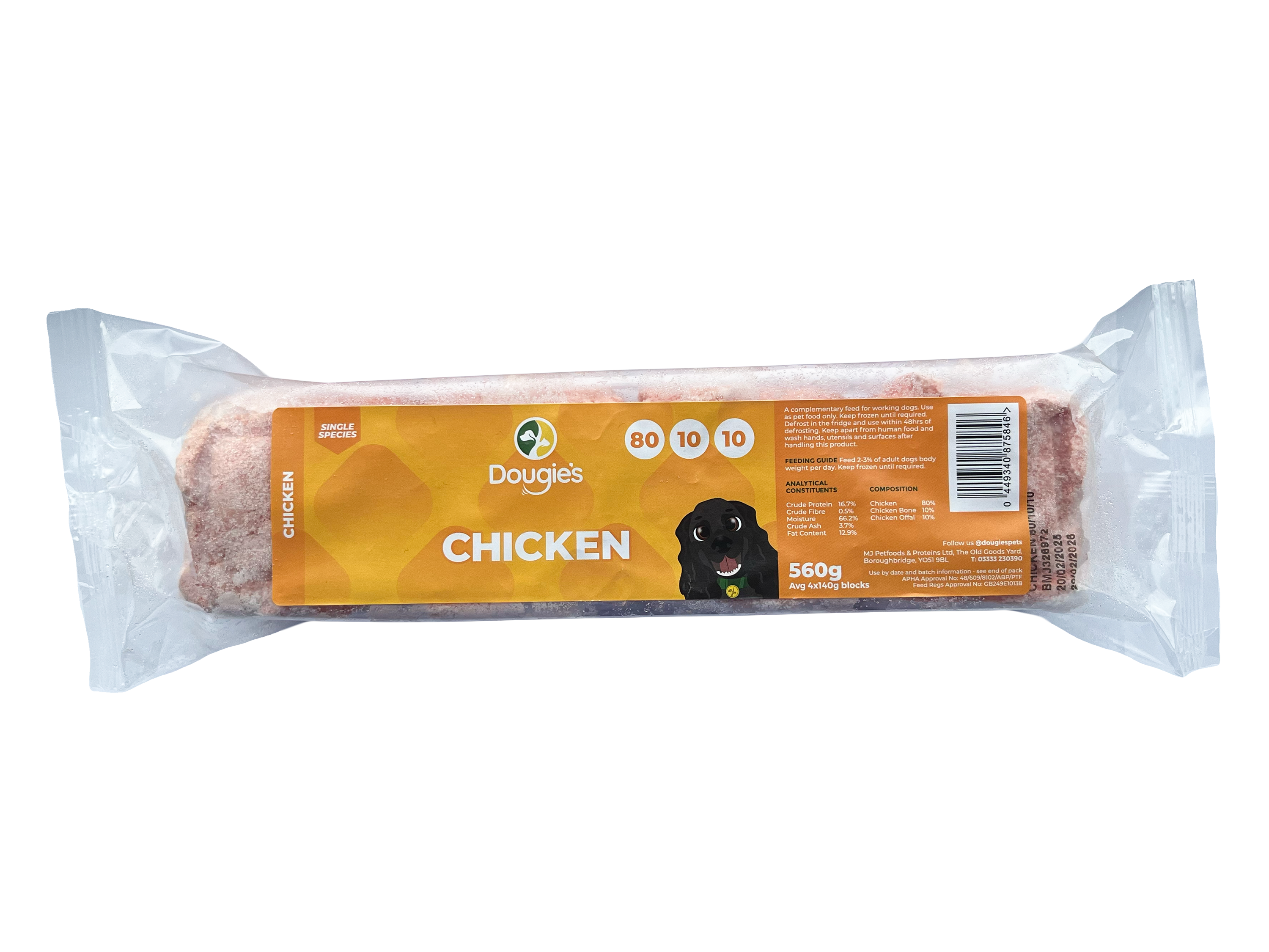 Dougies Raw Chicken 80-10-10